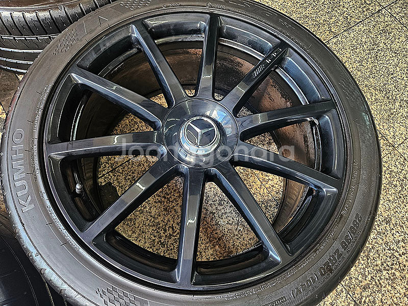 벤츠 W222 S63AMG 순정 20인치 휠 타이어--4