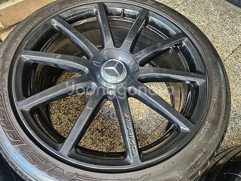 벤츠 W222 S63AMG 순정 20인치 휠 타이어--5