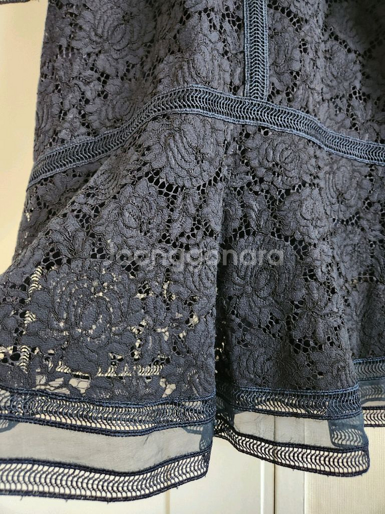 레니본 레이스원피스+벨트세트 66 하객룩--2