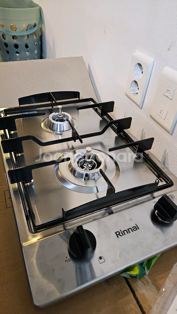 린나이 2구 가스레인지 RBR s2001d 쿡탑--0