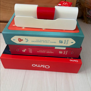 오스모 지니어스스타터/어메이징쉽/인챈티드월드게임+스틱&링