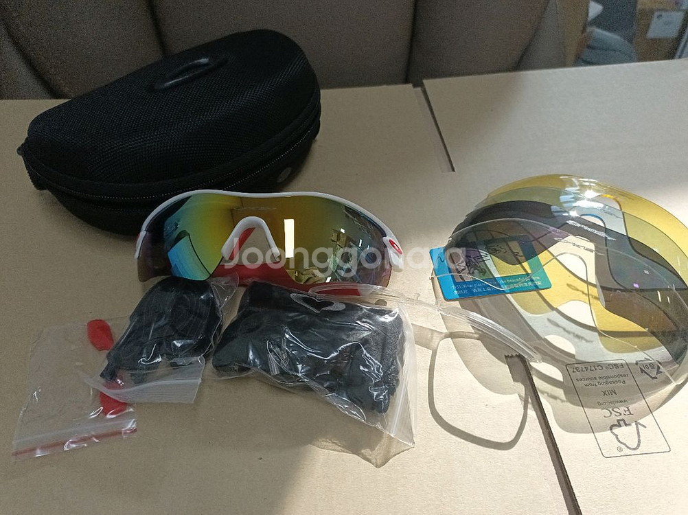 레이다패스 선글라스 세트 렌즈5종세트 미사용--3