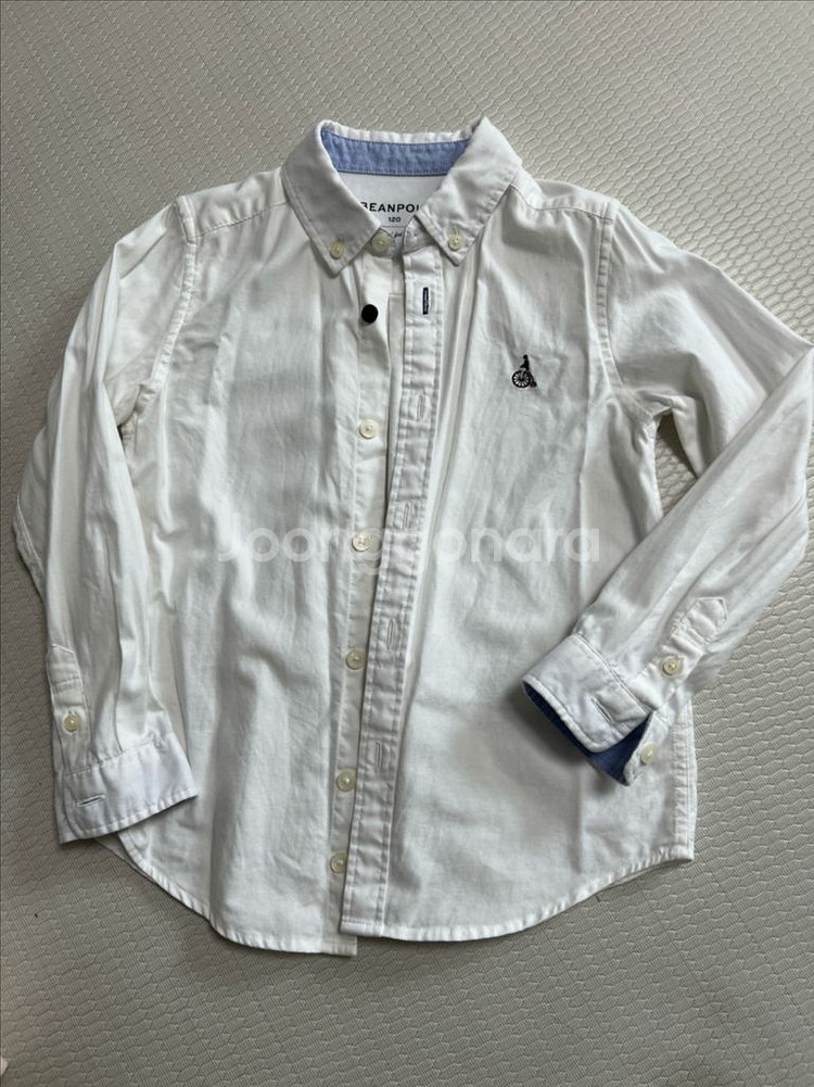 빈폴 120 남아 셔츠 2벌 일괄--0