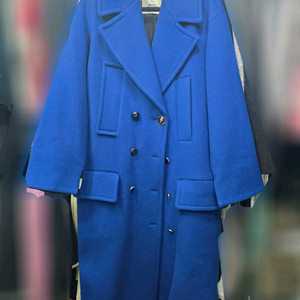 럭키슈에뜨 카라 더블 롱코트 36