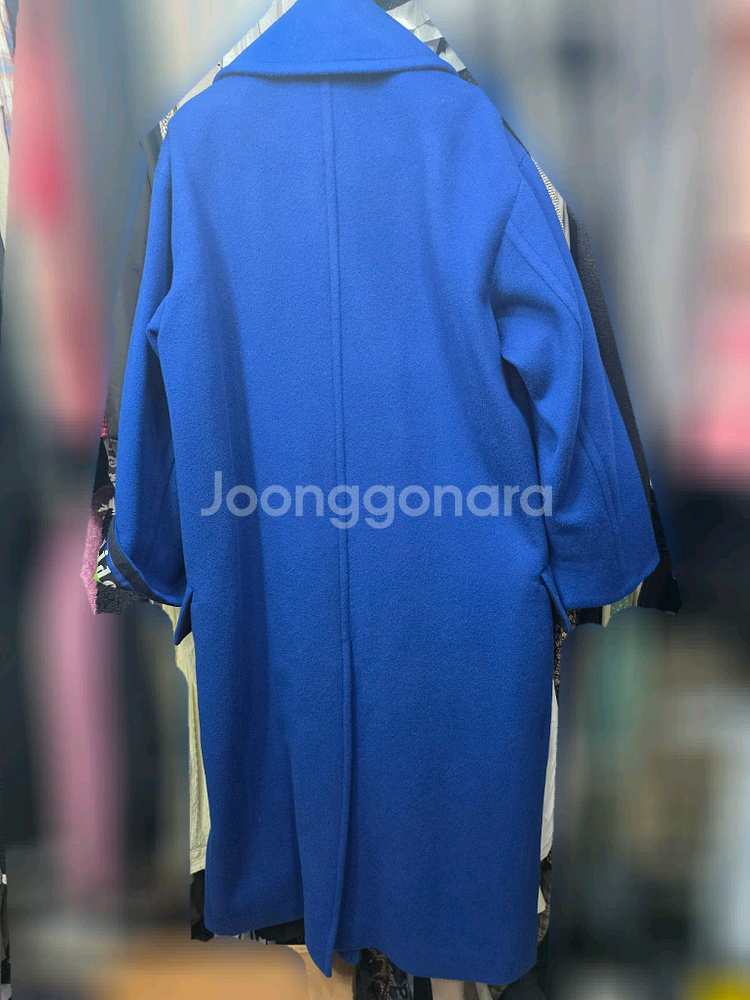 럭키슈에뜨 카라 더블 롱코트 36--7