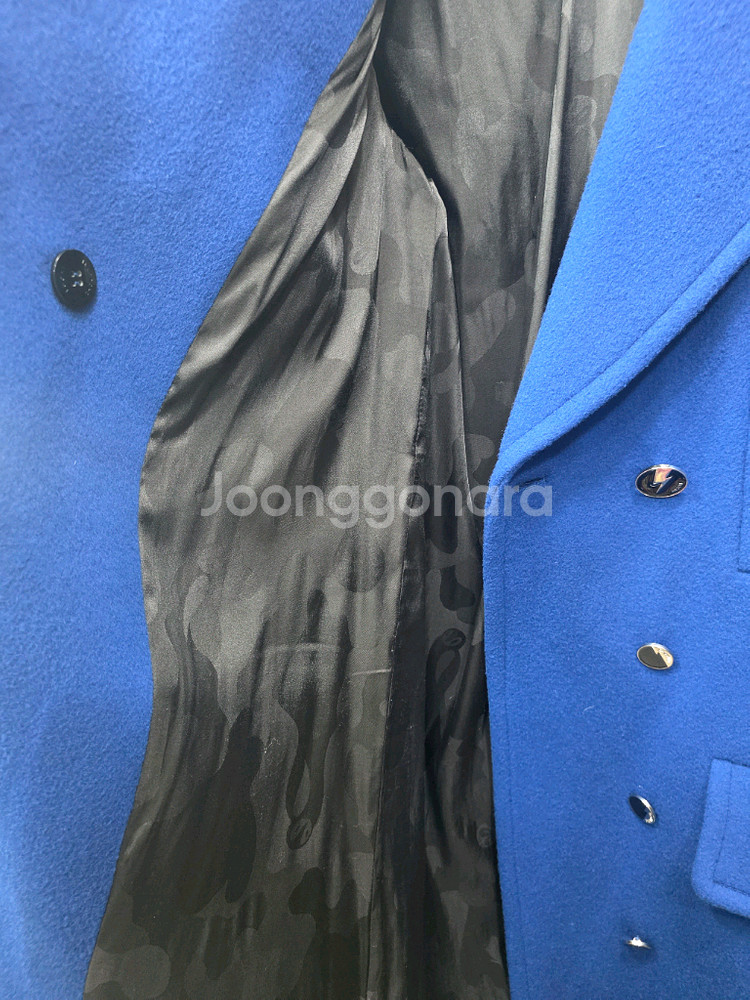 럭키슈에뜨 카라 더블 롱코트 36--6