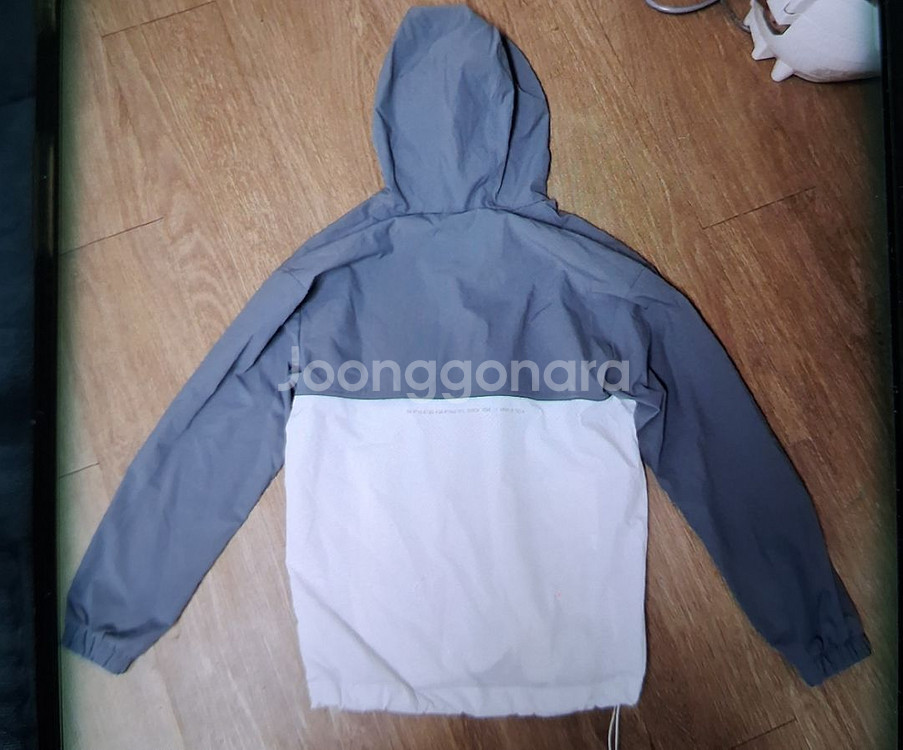 여성 다이나핏 후드 바람막이 자켓 바지 세트 . 사이즈 66 새제품--1