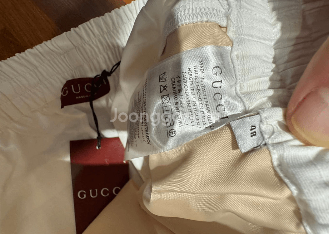 [구/찌] 새상품 / 반바지 / 허리 약 30인치--3