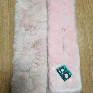 일괄 블루독 여아 퍼 머플러 목도리