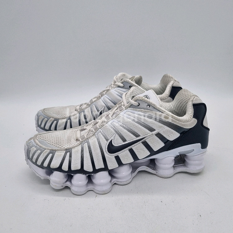 나이키 샥스 TL 화이트 메탈릭 플래티넘 여성 245~--3