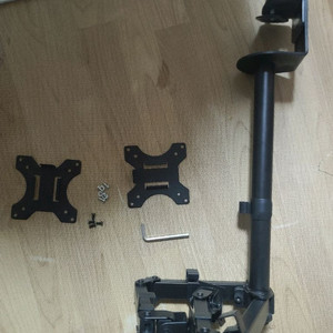 엔산 마운트 듀얼 스탠드형 모니터 암