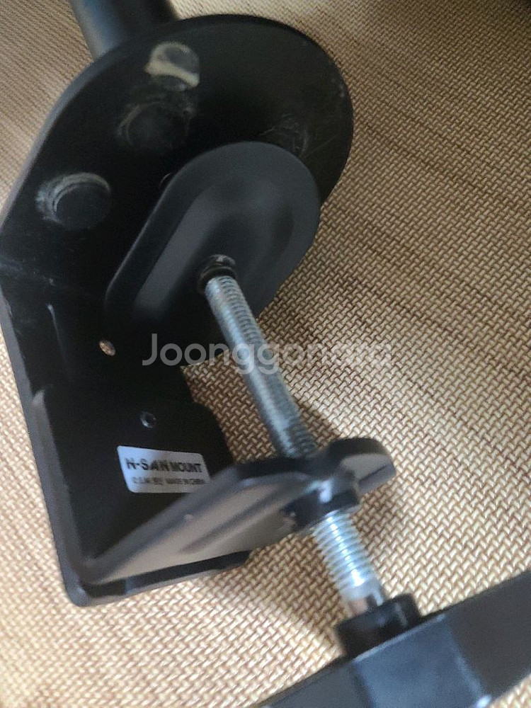 엔산 마운트 듀얼 스탠드형 모니터 암--3