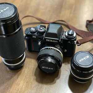 니콘 F3 필름카메라 + 렌즈 3개 세트