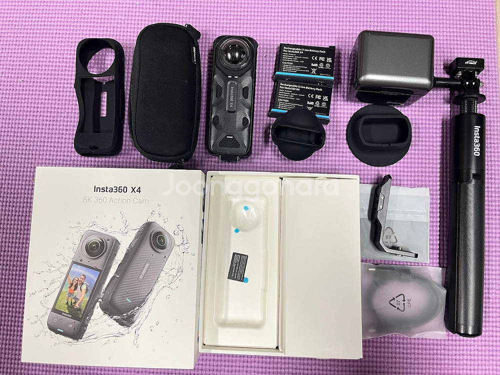 인스타360 X4 액션캠 풀세트--0