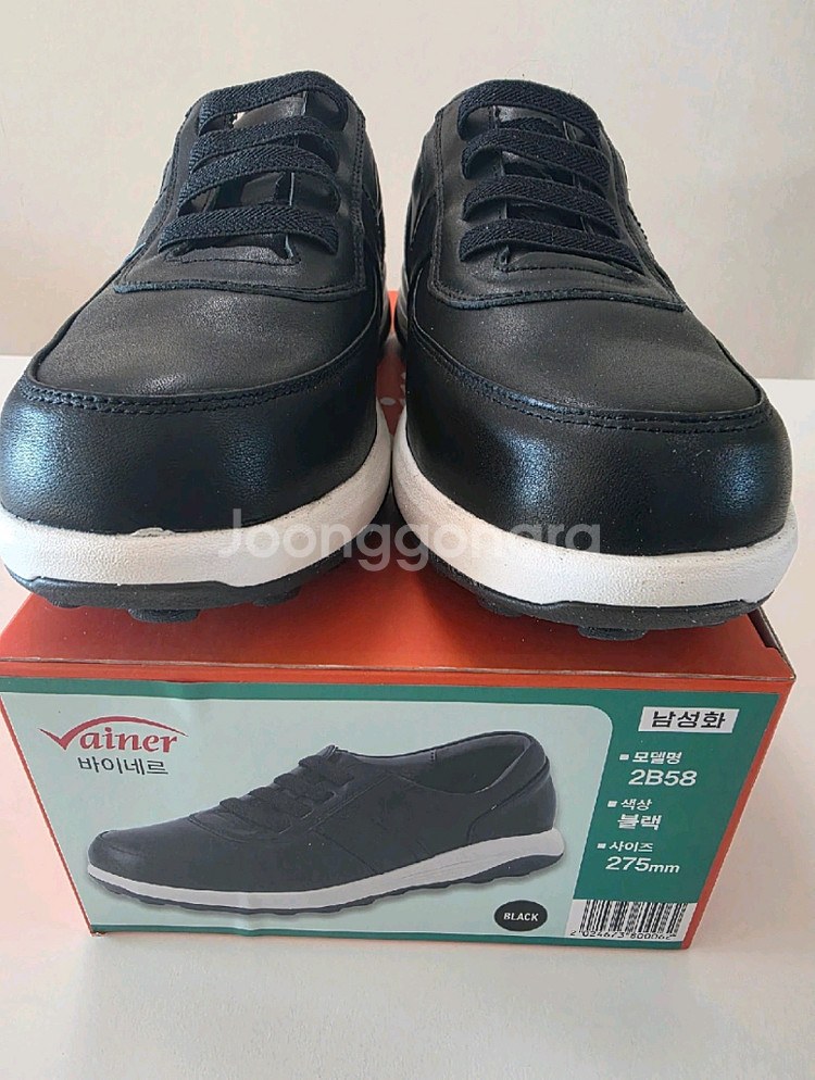 바이네르 남성 가죽 컴포트화(275)--3