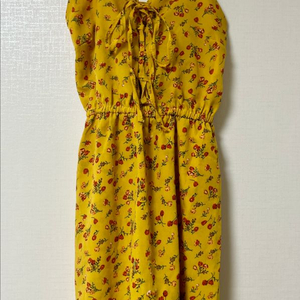 플라워 뷔스티에 코르셋 나시 원피스