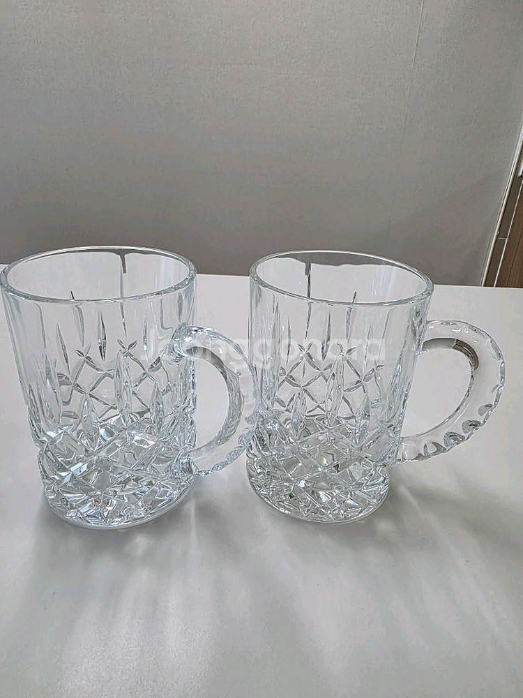 나흐트만 크리스탈 맥주컵 600 2개 1만원--0