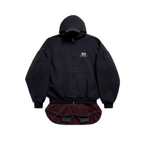 [1] 발렌시아가 유니티 레이어드 오버사이즈 후드자켓