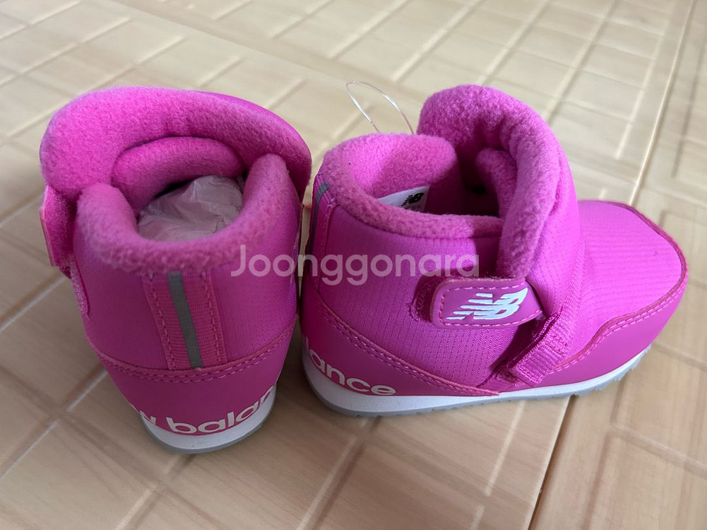 뉴발란스 키즈 120 털부츠 방한부츠 아기겨울신발--1