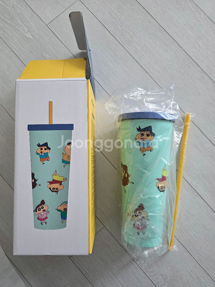 (새상품)짱구는못말려 점보텀블러710ml..스테읹레스--0