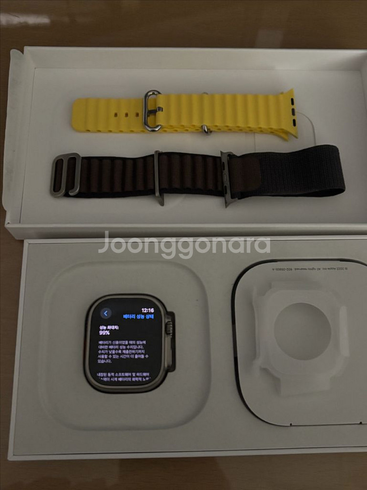 외관S급 배터리99)애플워치 울트라2--0