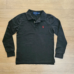 [택포] 폴로 키즈 긴팔 카라티 M(10-12)