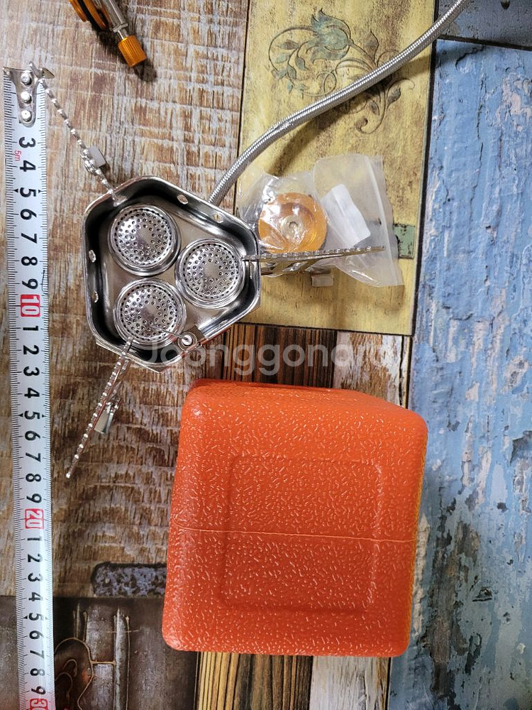 캠핑 고화력 경량 3구 소형 가스버너 (새상품)--2