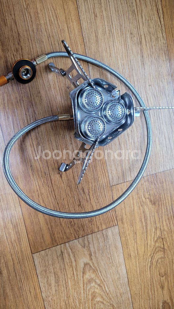 캠핑 고화력 경량 3구 소형 가스버너 (새상품)--4