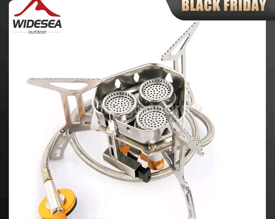 캠핑 고화력 경량 3구 소형 가스버너 (새상품)--7