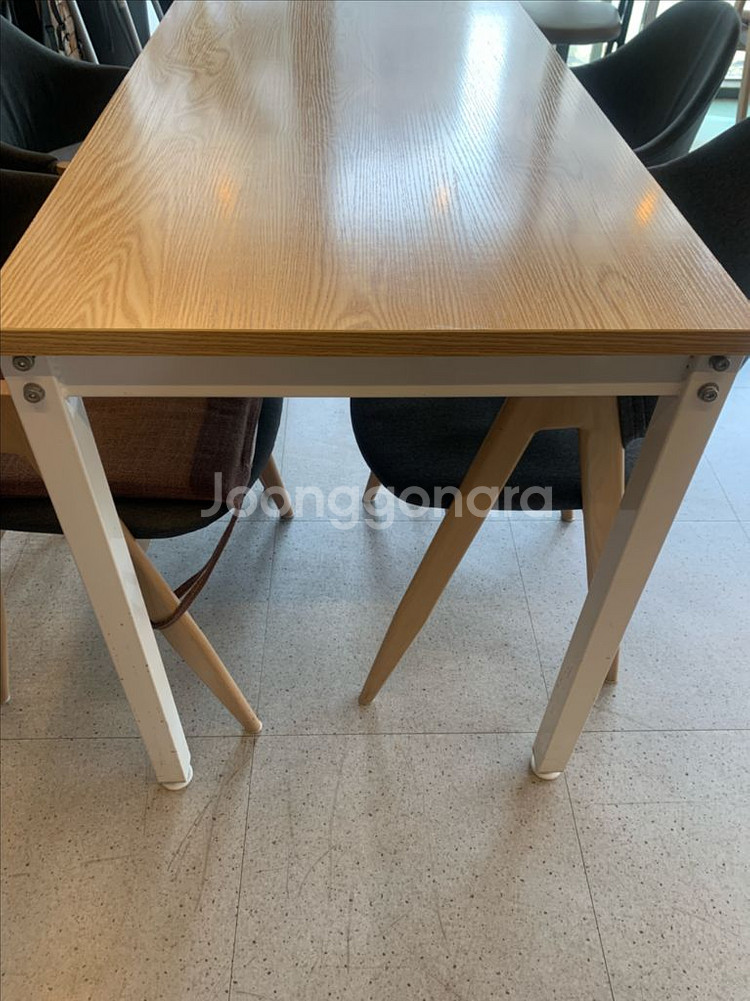 1200 4인식탁 테이블 의자세트--2