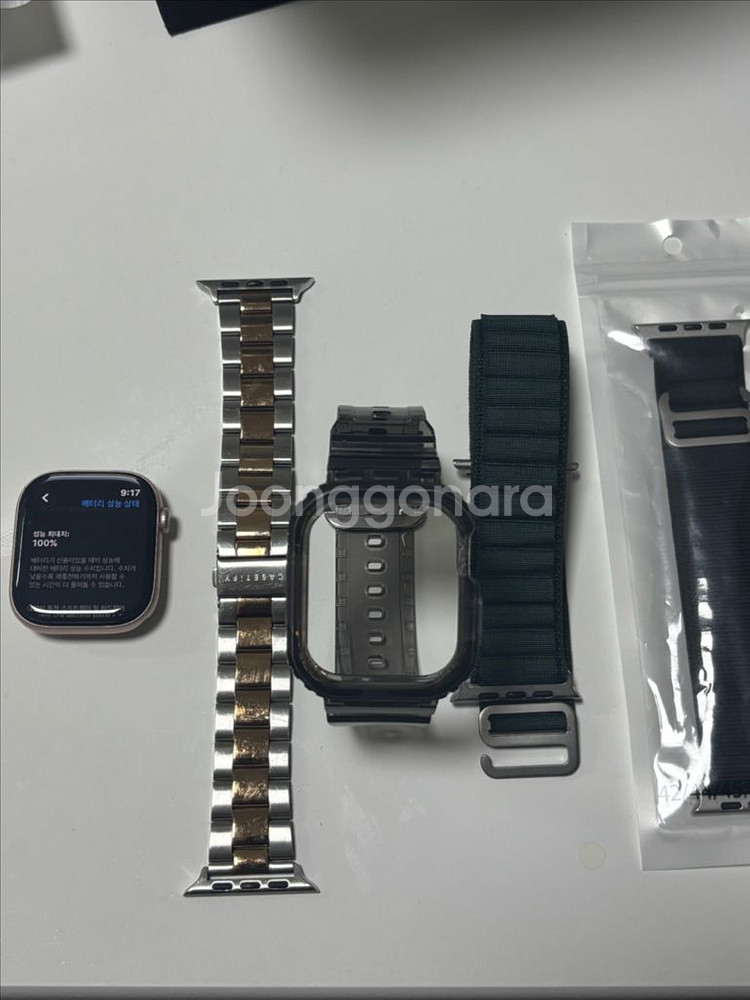 최저가 배터리100) 애플워치 10 46mm gps--0