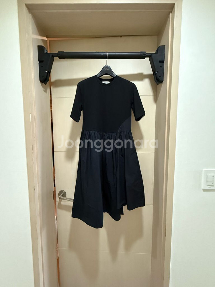 코스 언발 볼륨 미디드레스(+언발 블라우스 증정)--9