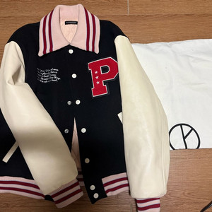 L)피스마이너스원 바시티자켓