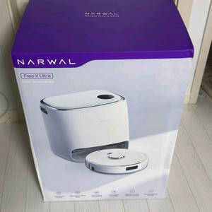 나르왈 x울트라 올인원 로봇청소기 직배수키트3.0포함