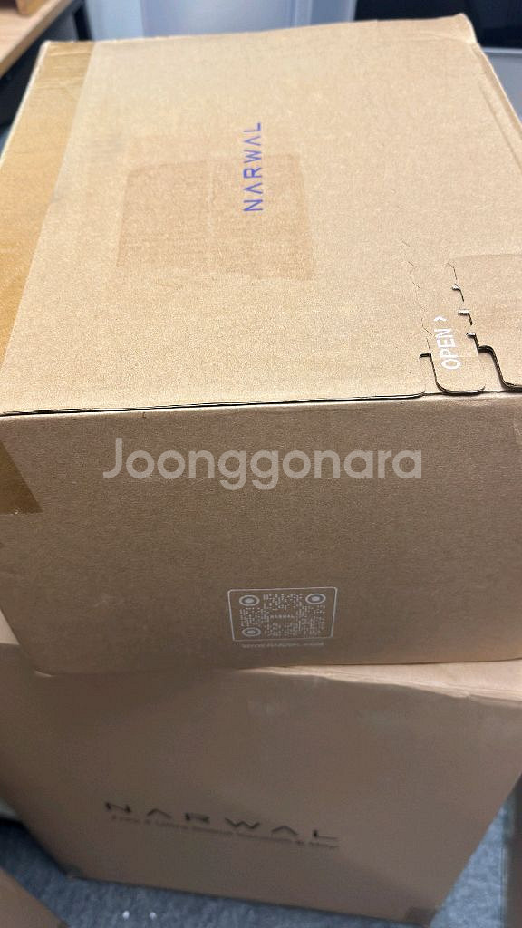 나르왈 x울트라 올인원 로봇청소기 직배수키트3.0포함--1