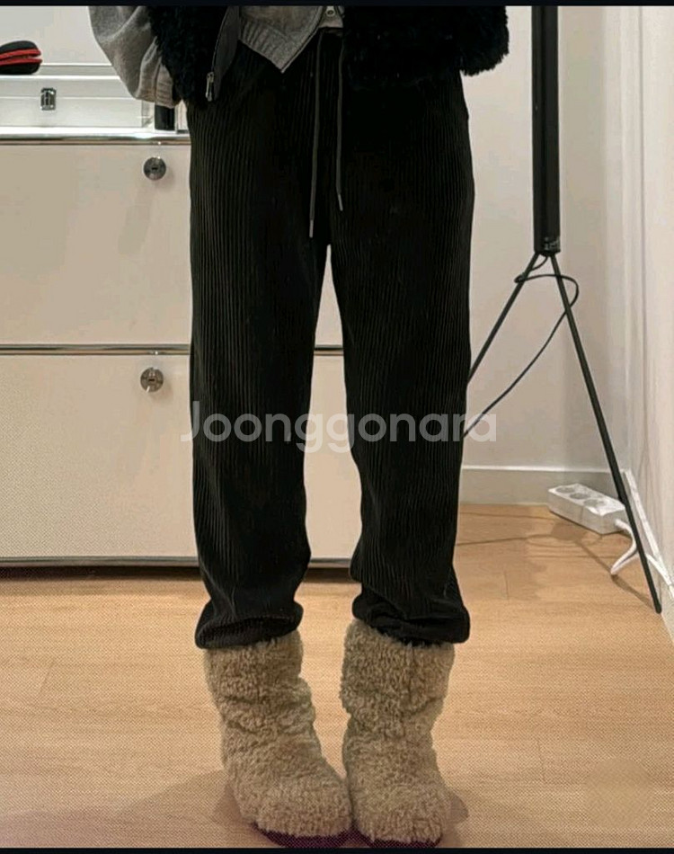 드멜 프리미엄 코듀로이 부츠컷팬츠 (체형보정효과 최고) 카키색--3