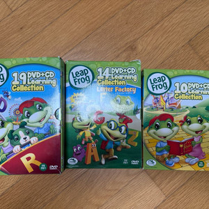 립프로그 DVD/CD세트 총 42개