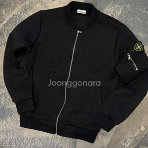 스톤아일랜드 블루종 완장 니트자켓 95/M