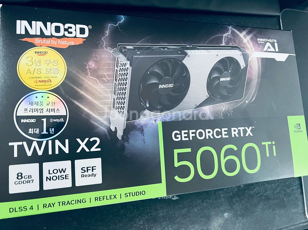 INNO3D RTX 5060Ti Twin X2 8GB 그래픽 카드--4