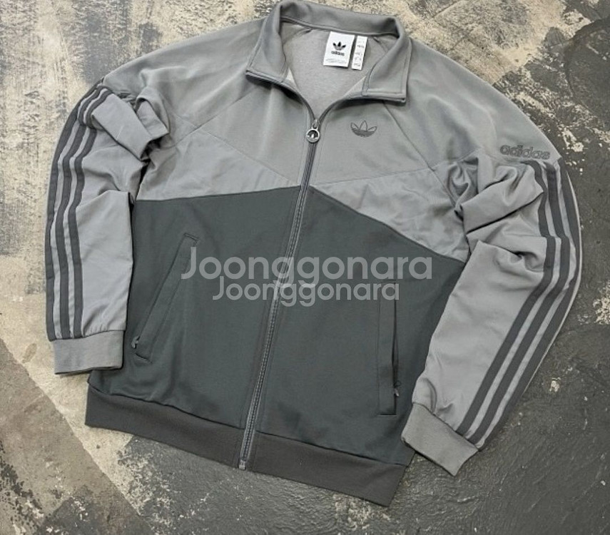 아디다스 희귀 그레이 트랙탑 져지집업 90/S--0
