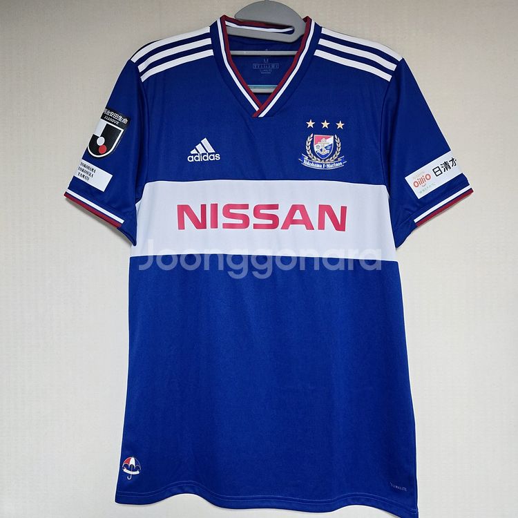 요코하마 F.마리노스 2019 홈 반팔--0