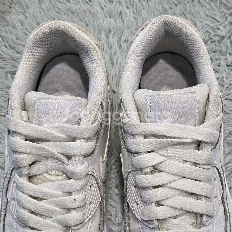 2a-26:나이키 에어맥스 90 화이트 (22.5cm)--7