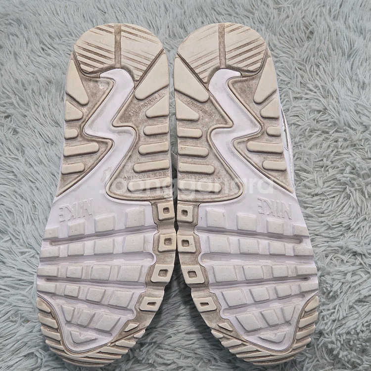 2a-26:나이키 에어맥스 90 화이트 (22.5cm)--6