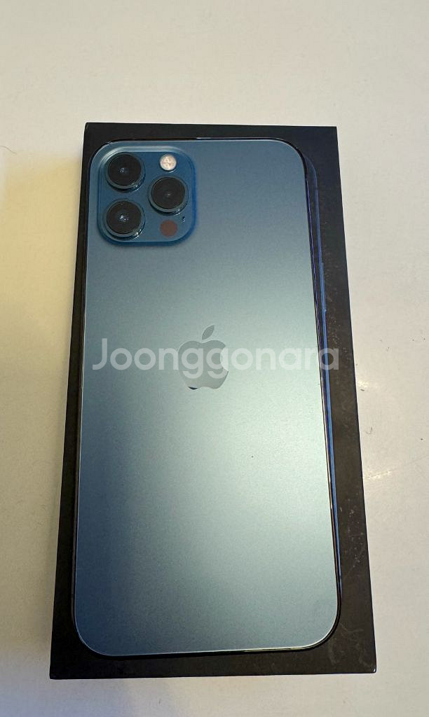 아이폰 12프로맥스 128GB 블루--1