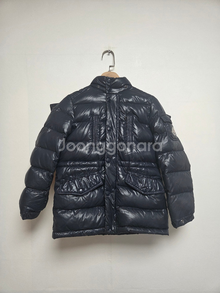 몽클레어 키즈 다운 퍼 패딩재킷 네이비(8Y)--0