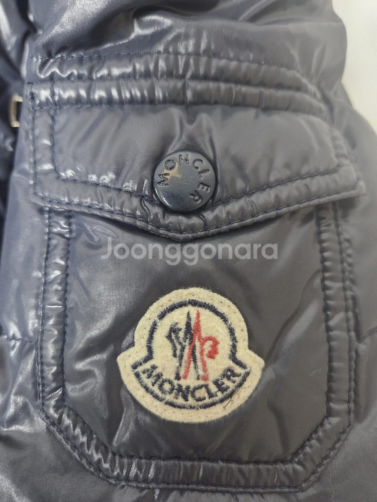 몽클레어 키즈 다운 퍼 패딩재킷 네이비(8Y)--2