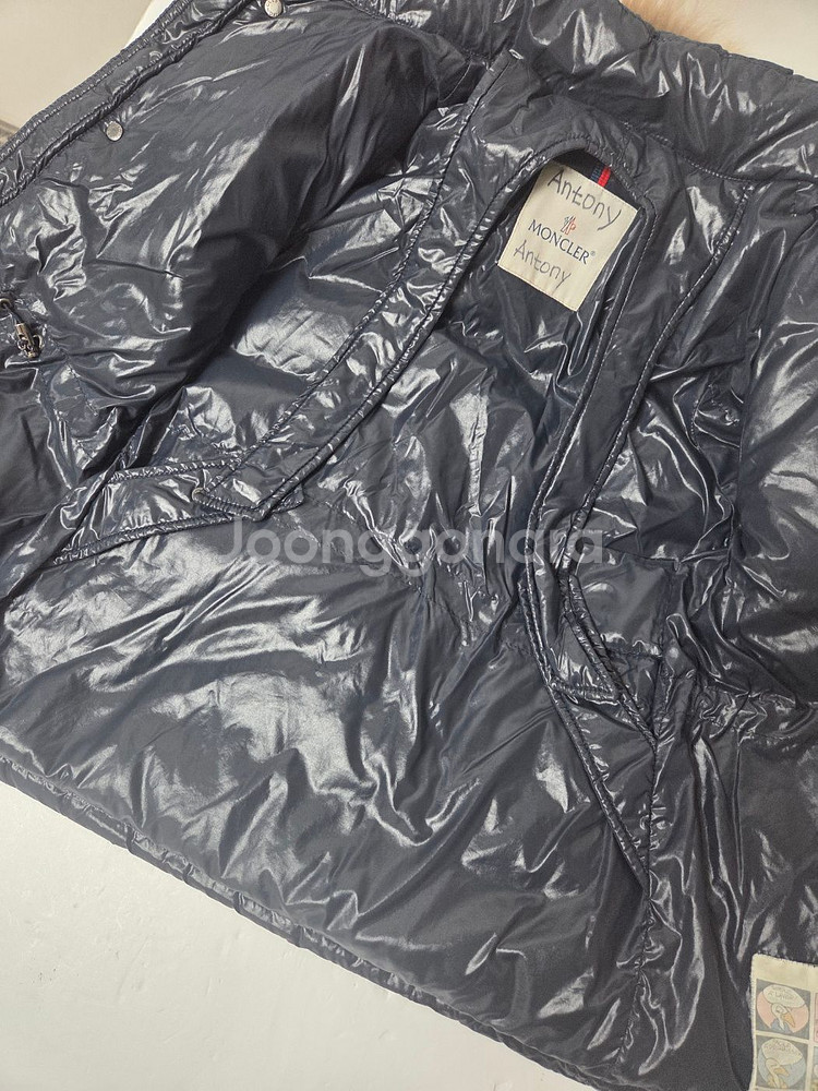 몽클레어 키즈 다운 퍼 패딩재킷 네이비(8Y)--6