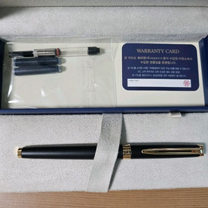 워터맨 뉴헤미스피어 매트블랙 만년필