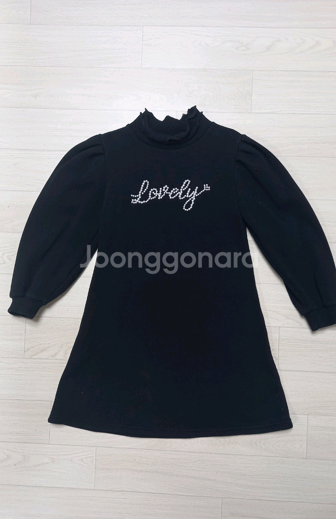 여아130 겨울 기모 원피스 2벌--1