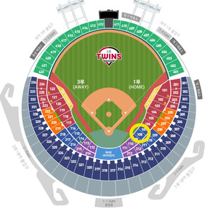 10.31(금)LG잠실응원전5차전/108블럭4연석
